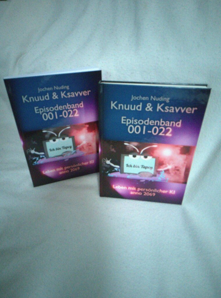 Buchcover Episodenband 001-022 Probedruck 3